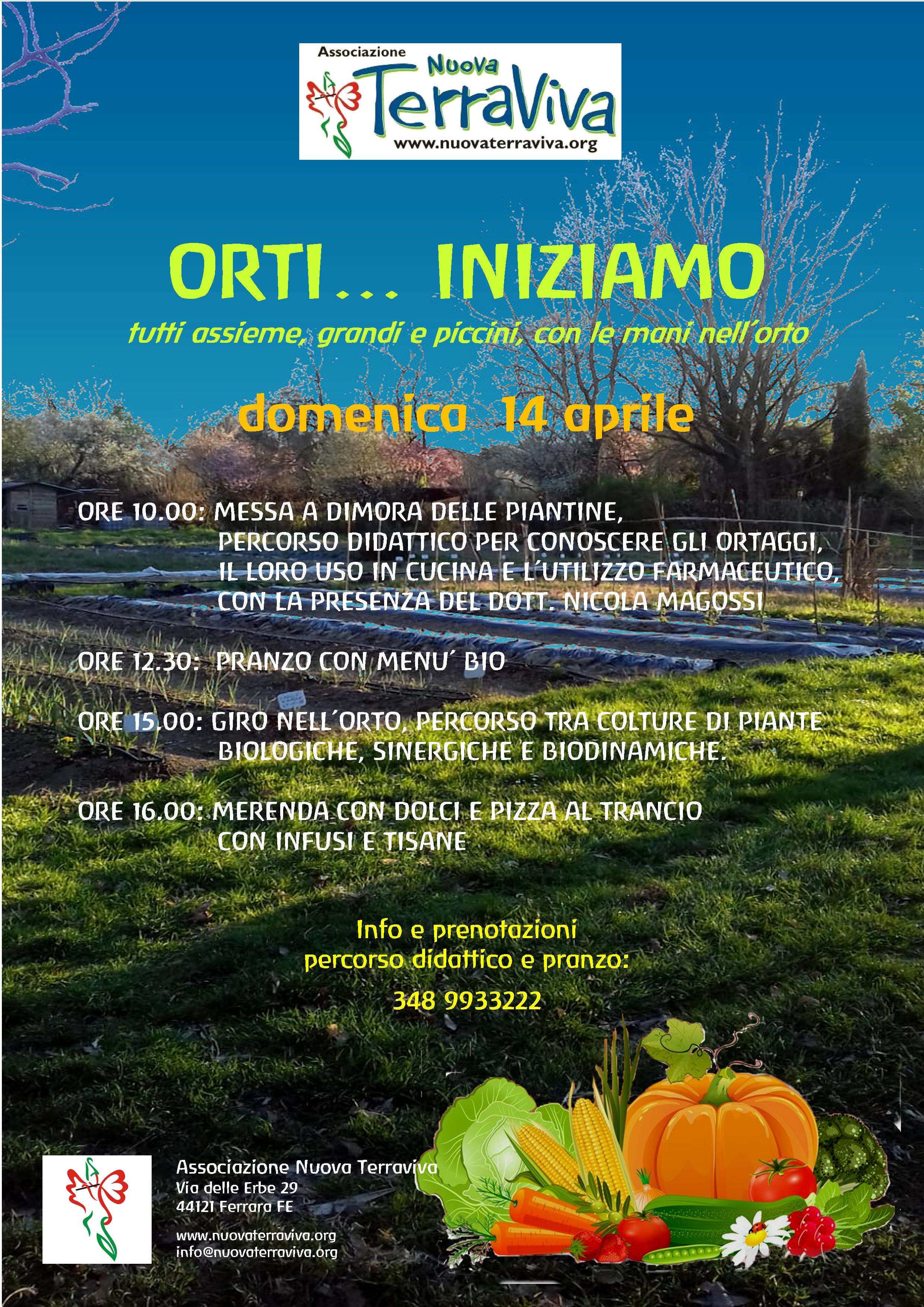 Orti... iniziamo @ Associazione Nuova Terraviva | Ferrara | Emilia-Romagna | Italia